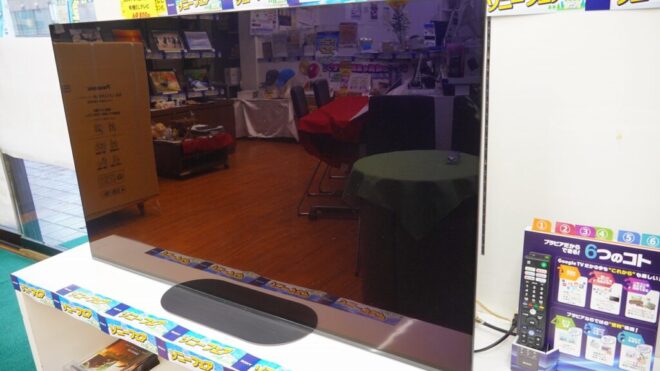 ソニー有機ELブラビア極上中古品入荷しました！お早めにご相談下さい